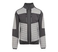 Regatta Professional Mens Unisex Evolve Baffled/Quilted Thermal Hybrid Jacket, Grey, 3XL EU