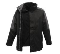 Regatta Professional Mens Waterproof Jacket Black/seal Grey (2Xl Uk)