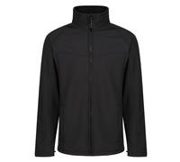 Regatta Uproar Mens Softshell Wind Resistant Fleece Jacket - Black - Size Medium