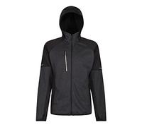 Regatta Professional Mens X-pro Coldspring Ii Hybrid Full Zip Hooded Fleece Jacket, Grey Marl/Black, XXL EU