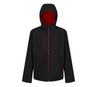 Regatta Men's Softshell Jacket Navigate - Professional, Hooded - Red XL