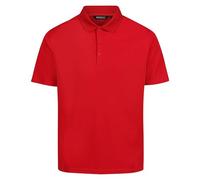 Regatta Men's Pro Wicking Casual Polo Short-Sleeved Classic Red