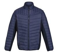 Regatta Tourer navy men's water-repellent insulated hybrid jacket #TRA529