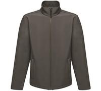 Regatta Professional Reid Mens Softshell Wind Resistant Water Repellent Jacket Seal Grey (S)