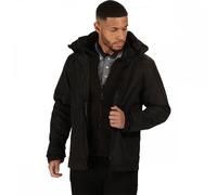'Classic' 3 in 1 Waterproof Jacket Regatta Jet Black XL