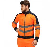 Regatta Mens Hi Vis Pro Softshell Workwear Jacket