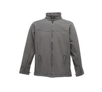 Regatta Professional TRA642-038-Medium Uproar Men's Interactive Softshell Jacket, Medium, Seal Grey