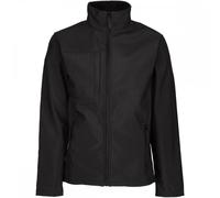 Regatta Professional Men's Water Repellent Octagon II Printable 3 Layer Membrane Softshell Jacket Black, Size: 4XL