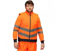Regatta Professional TRA840 Mens Hi Vis Pro Reflective Bodywarmer Oran 3XL