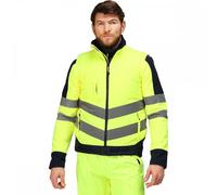 Regatta Professional TRA840 Mens Hi Vis Pro Reflective Bodywarmer Yell 3XL