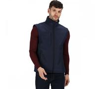 Regatta Professional Men's Breathable Octagon II 3 Layer Softshell Body Warmer Navy Seal Grey, Size: 3XL - Sale
