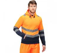 Regatta Professional TRF663 Professional Hi-Vis Hoody Orange S Colour: S