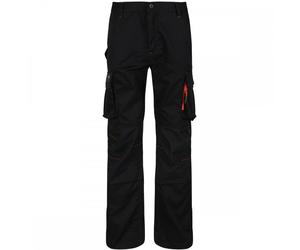 Regatta Professional TRJ366R Mens Heroic Worker Trousers Black Waist: 40" 32"