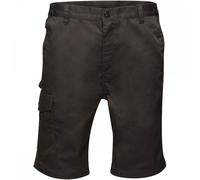 Regatta Professional Men's Pro Reinforced Cargo Shorts, Durable & Water Repellent - Perfect for Outdoors & Workwear Black