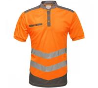 Regatta Professional TRS176 Mens Tactical Hi Vis Reflective Polo Work S