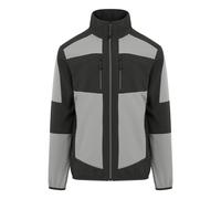 Regatta Professional Unisex Adult 2 Layer Soft Shell Jacket - Mineral Grey/Ash - 3XL - Mineral Grey/Ash