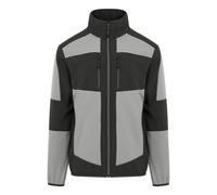 Regatta Professional Unisex Adult 2 Layer Soft Shell Jacket - Mineral Grey/Ash - S - Mineral Grey/Ash - 100% Mixed