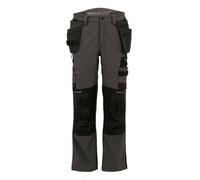 Regatta Professional Unisex Adult 4 Way Stretch Work Trousers - Slate Grey/Black - Slate Grey/Black - 40S