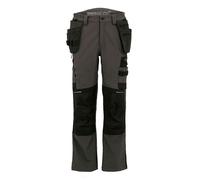 Regatta Professional Unisex Adult 4 Way Stretch Work Trousers - Slate Grey/Black - 28S - Slate Grey/Black - 92% Nylon/8% Elastane