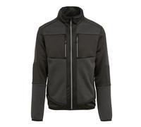 Regatta Professional Unisex Adult Knitted Stretch Midlayer - Ash/Black - XS - Ash/Black - 90% Polyester/10% Elastane