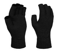 Regatta Professional Unisex Fingerless Mitts / Gloves - Black - One Size - Black - 100% Acrylic