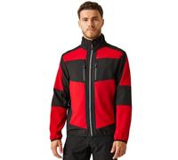 Regatta Professional Men's E-volve 2 Layer Softshell Jacket Classic Red Black, Size: S