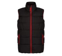 Regatta Professional Kids Insulated Scholar Thermal Bodywarmer Black Classic Red, Size: 11-12 Years