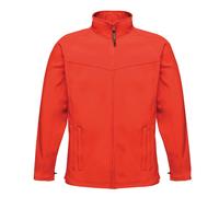 Regatta Men's Jacket Uproar TRA642 Softshell Interactive, Classic Red/Seal Grey 2XL