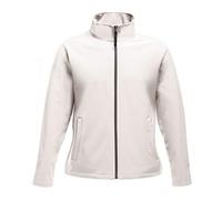 Regatta Professional Women's Breathable Ablaze Printable Softshell Jacket White Light Steel, Size: 14