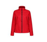 Regatta Professional Womens Ablaze Printable Softshell Jacket, Classic Red(black), 18 EU