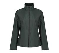 Regatta Professional Womens Ablaze Printable Softshell Jacket, Dark Spruce/Black, 14 EU