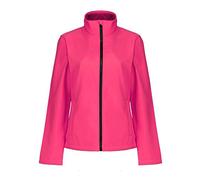 Regatta Professional Womens Ablaze Printable Softshell Jacket, Hotpink(black), 12 EU