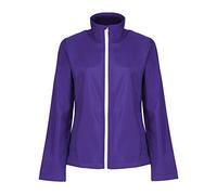 Regatta Professional Womens Ablaze Printable Softshell Jacket, Purple/Black, 18 EU