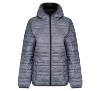 Women's Regatta Professional Womens Hooded Firedown Packaway Jacket - Grey - Size: 14