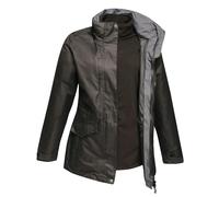 Regatta Womens/Ladies Benson III 3 In 1 Jacket (UK Size 10) (Black)