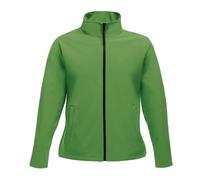 Regatta Professional Womens/Ladies Printable Soft Shell Jacket - Extreme Green/Black - 20 UK - Extreme Green/Black - 100% Polyester