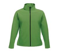 Regatta Professional Womens/Ladies Printable Soft Shell Jacket - Extreme Green/Black - 10 UK - Extreme Green/Black