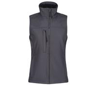 Regatta Womens/Ladies Flux Softshell Bodywarmer / Sleeveless Jacket (Water Repellent & Wind Resistant) - Grey - Size 10 UK