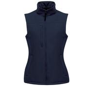 Regatta Womens/Ladies Flux Softshell Bodywarmer / Sleeveless Jacket (Water Repellent & Wind Resistant) - Navy - Size 14 UK