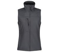 Regatta Womens/Ladies Flux Softshell Bodywarmer / Sleeveless Jacket (Water Repellent & Wind Resistant) - Grey - Size 12 UK