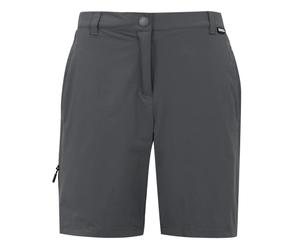 Regatta Professional Womens Light Insect Repellent Travel Shorts - Seal Grey - 10 UK - Seal Grey - 86% Polyamide/14% Elastane