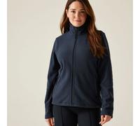 Regatta TRF565 54B08L Women's Micro Full-Zip Fleece Jacket, Dark Navy, Size 8