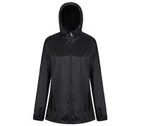 Regatta Professional Womens Packaway Waterproof Pack It Rain Jacket, Black, 16 EU