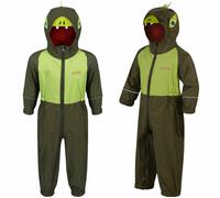 REGATTA PUDDLE FULLY WATERPROOF ALL IN ONE CHARCO RAIN SUIT KIDS CHILDS -RKW148