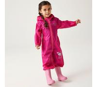 REGATTA PUDDLE IV BOYS GIRLS WATERPROOF ALL IN ONE RAIN SUIT KIDS CHILDRENS