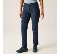 Regatta Women's Questra Walking Trousers, Water Repellent, Stretchable & Wind Resistant - Perfect for Outdoors, Walking, Hiking & Camping Navy