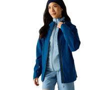 Blue female 16 Regatta Women's Waterproof Radler Shell Jacket Blue, Size: 16