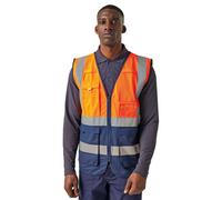 Regatta Regatta Pro Hi Vis Executive Vest Orange/Navy