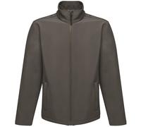 Regatta Reid Mens Softshell Wind Resistant Water Repellent Jacket - Grey - Size Medium