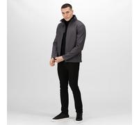 Regatta Reid Seal Grey/black Men's Water-repellent Quick-dry Softshell Jacket